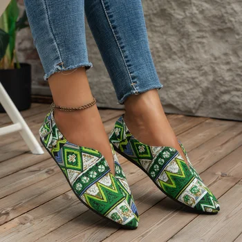 Topánky pre Ženy 2023 Nové Plytké Bytov Jeseň Mokasíny Žena Pošmyknúť na Namieril Prst Mokasíny Luxusné Zapatos De Mujer Bežné Dospelých
