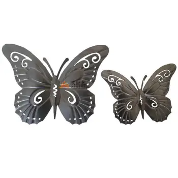 10Pcs/pack Iron Butterfly Home Hobby Ručné Dekoratívne Doplnky Duté Z Motýľov Tvarované Remeslá