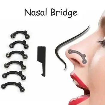 Nosový Mostík Bezpečné Nosovej Vyrovnávaním Krásy Spona na Nos Chudnutie Masér Nosový Mostík Non-Dráždi Nosovej Chránič pre Dospelých