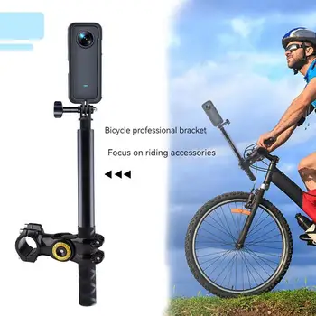 Ľahký Motocykel Kamera, Držiak na Bicykel Riadidlá Follow-up Pevný Stojan Kompatibilný Pre Insta360 Jeden X2/x3