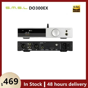 SMSL DO300EX Audio Dekodér & Slúchadlový Zosilňovač AK4191 AK4499EX DAC XMOS XU-316 Dekódovanie DSD512 Digital Pre-Zosilňovač, 768KHz