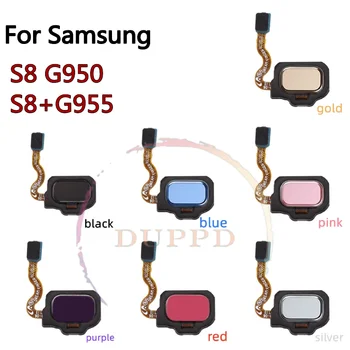 Originálne Dotykové ID Domov Vrátiť Tlačidlo Snímač Odtlačkov prstov Flex Kábel Pre Samsung Galaxy S8+Plus G950 S9+Plus G960 Opravy Časť