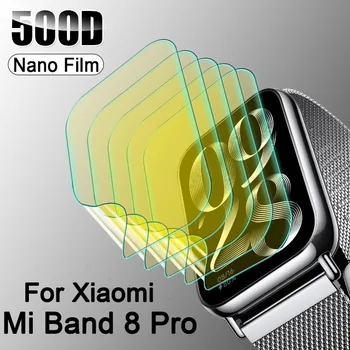 Screen Protector pre Xiao Mi Kapela 8 Pro Nano Film Smartwatch Príslušenstvo pre Xiao Mi Band8 Pro Anti-scratch Ochranný Film