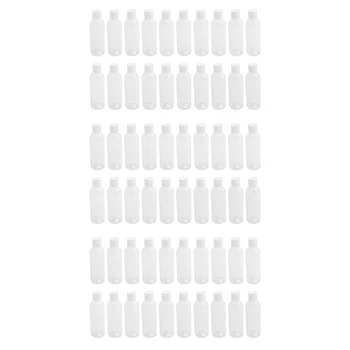 60 Ks 100 ml Plastových Šampón Fľaše Plastové Fľaše Pre Cestovanie Kontajner Na Lotion Kozmetika