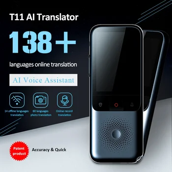 2023 Nové T11 Prenosné Audio Prekladateľ 138 Jazyk Smart v Reálnom Čase Smart Hlas AI Hlas Foto Slovník Pero Palcový Hot Predaj