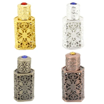 Prázdne Vintage Parfumy Fľaša Kontajner Plastický Vzor Naplniteľné Dekorácie Nové Dropship
