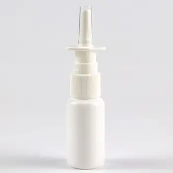 1 Ks 10 ml Sprejová Fľašu Prázdne Plastové Nosový Sprej Fľaše Čerpadla Postrekovač Hmly nosový Sprej Naplniteľné Fľaše Na Lekárske Balenie