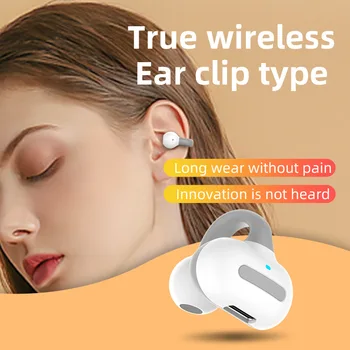 Fone Bezdrôtový 5.3 Bluetooth Headset Earclip TWS mobilné telefóny Slúchadlá Bluetooth Slúchadlá s Mikrofónom Ucho Handsfree Slúchadiel