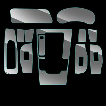 TPU ochranný Film Na Mazda 3 Axela 2019-2022 Dvere Auta stredovej Konzoly Výstroj Navigáciu Celý Set Interiéru anti-scratch film
