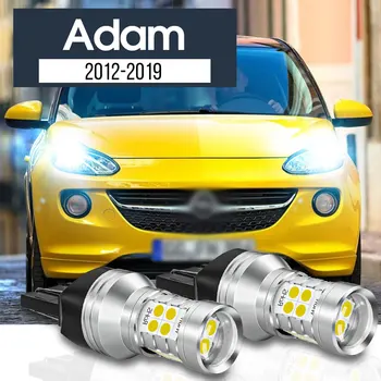 2ks LED Denných prevádzkových Svetla DRL Blub, Canbus Príslušenstvo Pre Opel Adam 2012-2019 2013 2014 2015 2016 2017 2018