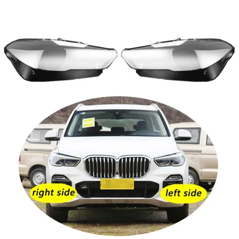 Použitie Pre BMW X5 G05 2018-2020 G06 X6 Transparentný Kryt Svetlometu Tienidlo Lampy Predného Svetlometu Shell Tienidlo Objektívu shell