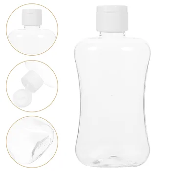 10pcs Sub Balenie Fliaš Naplniteľné Prázdne Fľaše Fľaša na Vzorky pre Shampoo Kozmetika(200 ml)