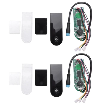 2X Elektrický Skúter Skúter Panel S Obrazovke Kryt zapnite pripojenie Bluetooth Doska Pre Xiao M365 Pro
