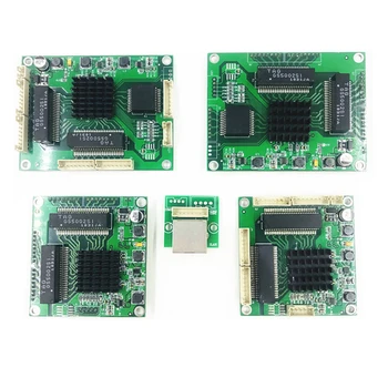 Ethernet Switch Modul 5 Porty Unmanaged10/100/1000mbps PCBA rada OEM Auto-detekčných Portov PCBA rada OEM