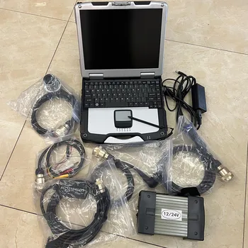 Mb Star c3 s 5 Káble, Software Super Ssd Počítač Toughbook CF-30 Diagnostický Nástroj Pripravený na Použitie 12V 24V