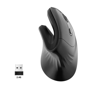 Ergonomické 2.4 G USB Bezdrôtovej Vertikálne Batérie Myši Tichý Zápästie Zdravé Myši Mause pre Prenosný Počítač Úrad Práce chromium-browser-inspector