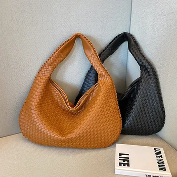 Tkané taška pre ženy je jedno rameno a podpažní taška, prenosné dochádzanie taška