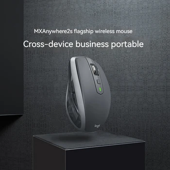 Logitech Kvalitné Výrobky Mx Kdekoľvek 2s Bezdrôtovú Myš Usb, Bluetooth Nabíjateľná Odolné Obchodná Kancelária Hry Notebook