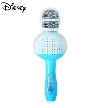 Disney Mrazené Detí Ručné Bezdrôtové Bluetooth Mikrofón, Subwoofer, 3D Stereo Domov Ktv Kara Ok TF Karty Dlhé Vytrvalosť Mic