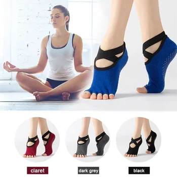 Profesionálne Jogy Ponožky Vysokokvalitné Ženy Pilates Ponožky Non-slip Grip Ponožky pre Ženy Balet Naboso Cvičenie, Tanec, Športové Ponožky