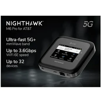 Nové Netgear Nighthawk MR6500 M6 Pro Odomknutý WiFi Router Globálne 5G Kapela mmWave Sub6 WiFi6e 3.6 gb / S, 2,5 G Ethernet Port SDX65