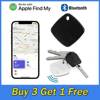 Smart Bluetooth-kompatibilného GPS Tracker Pre Vzduch Itag Cez IOS Nájsť svoju Aplikáciu, Vyhľadajte Kartu Peňaženky IPad Kľúče Deti Psa Anti-stratil Alarm