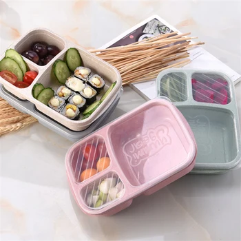 1pcs nepriepustných lunch box, lunch box, piknik fast food priestoru, úložný box s vekom, prenosný box na uskladnenie potravín