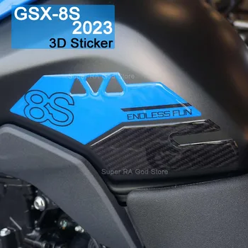 gsx 8s príslušenstva Motocykel 3D Epoxidové Živice Nálepky na ochranu kotúča, nálepky Na SUZUKI GSX-8S GSX8S GSX 8S 2023